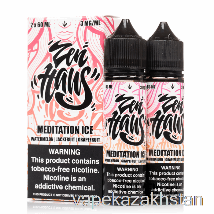 Vape Smoke Meditation ICE - Zen Haus - 120mL 3mg